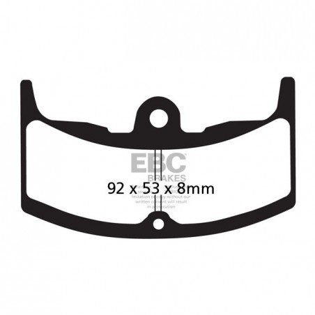 EBC Organic brake pads