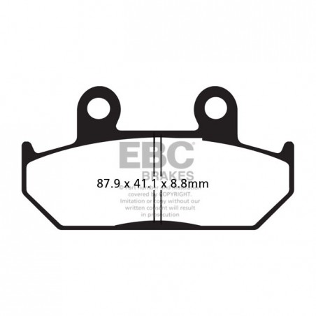 EBC Organic brake pads