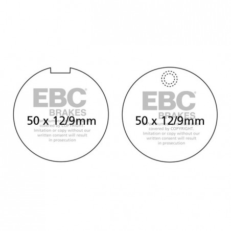 EBC Organic brake pads