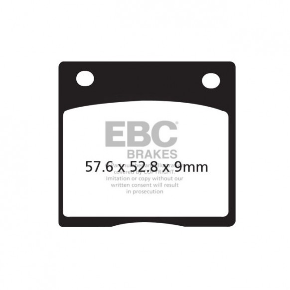 EBC V-pad Semi Sintered brake pads