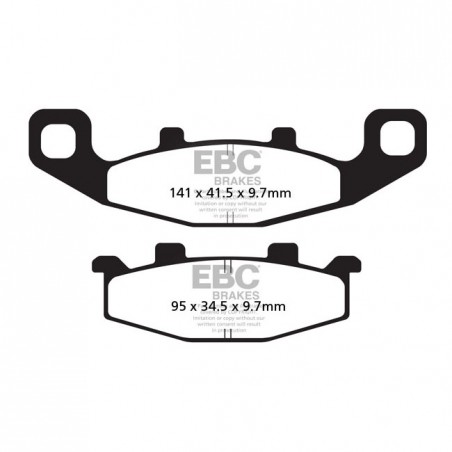 EBC Organic brake pads
