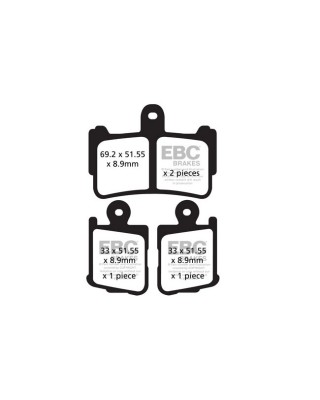 EBC Double-H Sintered brake pads