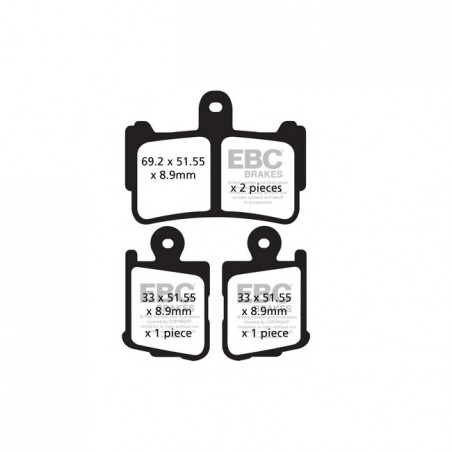 EBC Double-H Sintered brake pads