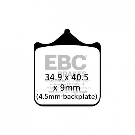 EBC Double-H Sintered brake pads