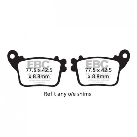 EBC Organic brake pads