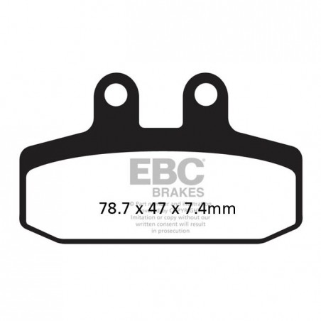 EBC Organic brake pads