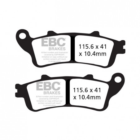 EBC Double-H Sintered brake pads