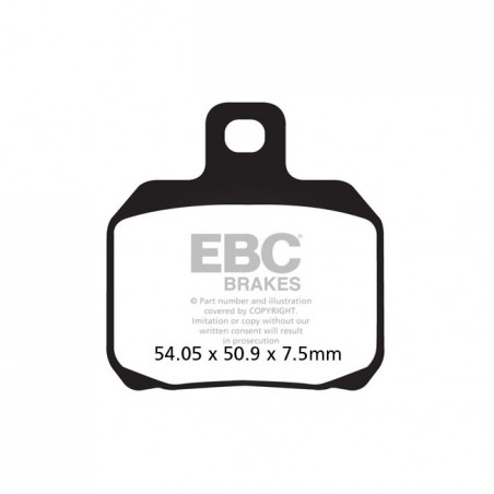 EBC Organic brake pads