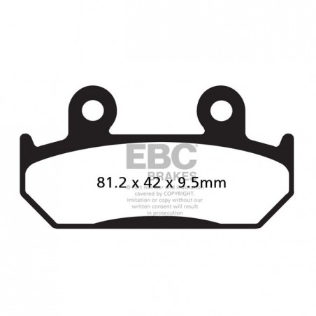 EBC Organic brake pads
