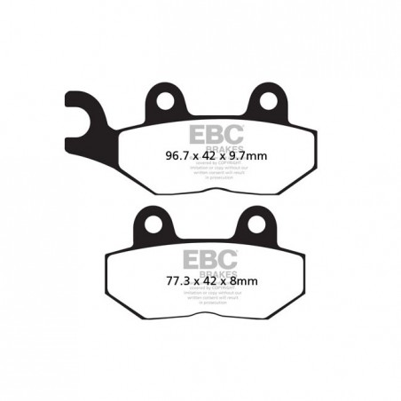 EBC Organic brake pads