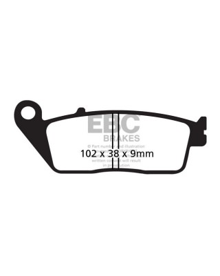 EBC V-pad Semi Sintered brake pads