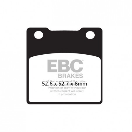 EBC Organic brake pads