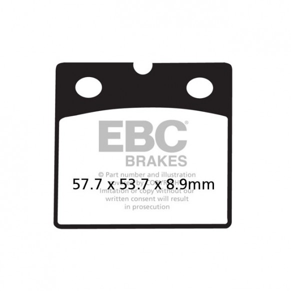 EBC Organic brake pads