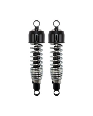 Emgo shock absorbers black/chrome