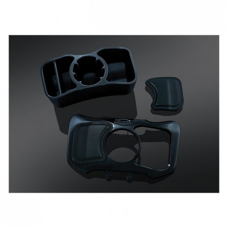 Kuryakyn glove box cubby, gloss black