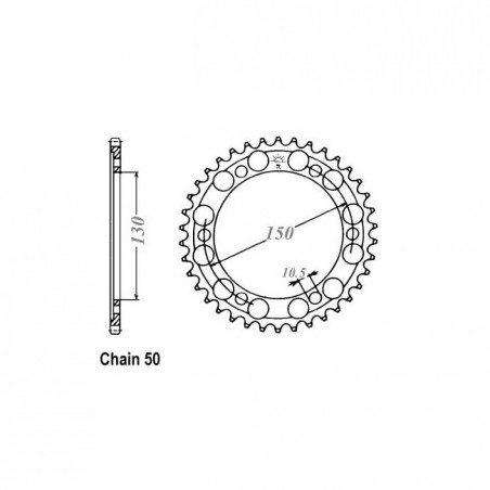 JT Rear Sprocket 859.39