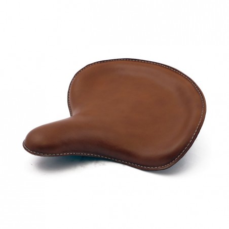 samwel - Selle solo 1925 Style - OEM 52004-25 - Harley-Davidson jusqu'à 1941 - Cuir marron - SAMWEL