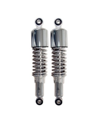 Emgo Shorty shock absorbers 11.4"/289mm chrome