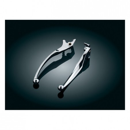 Kuryakyn wide style levers chrome