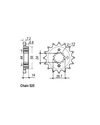 JT Front Sprocket 314.16