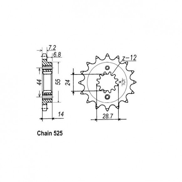 JT Front Sprocket 314.16