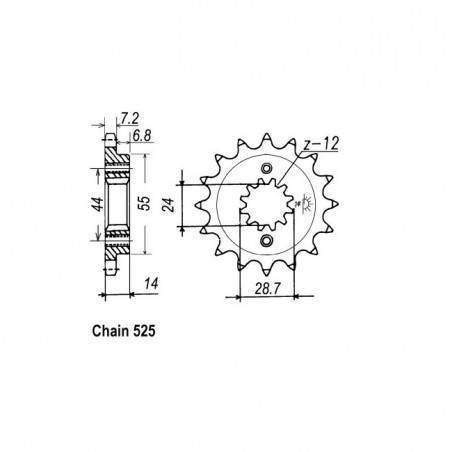 JT Front Sprocket 314.16