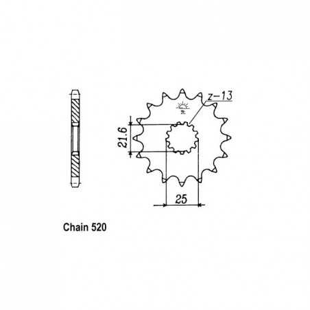 JT Front Sprocket 565.15