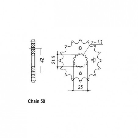 JT Front Sprocket 513.17