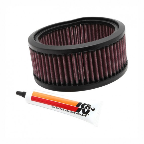 K&N air filter round