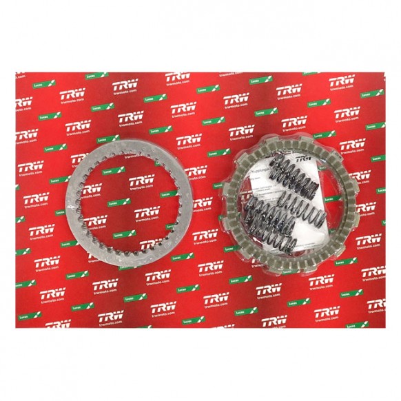 trw - Kit de disques d'embrayage Super Clutch - Suzuki SV de 2003 à 2008, DL V-Strom de 2004 à 2011 - Acier - TRW