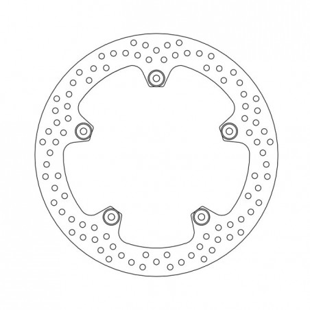 Moto-Master Halo series fixed rivited brake rotor TUV appr.