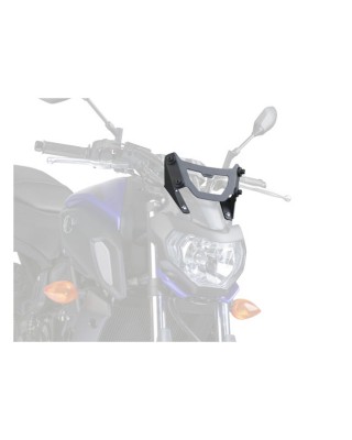 national cycle - Pare-brise V-Stream+ - 9" de hauteur - Yamaha MT-07 de 2017 à 2019 - Fumé foncé - NATIONAL CYCLE