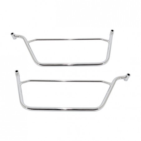 Longride saddlebag holder, chrome