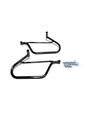 Longride saddlebag holder, chrome