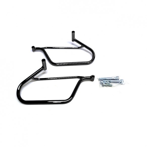 Longride saddlebag holder, chrome