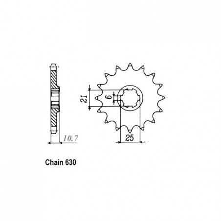 JT Front Sprocket 331.15