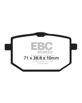 EBC Organic brake pads