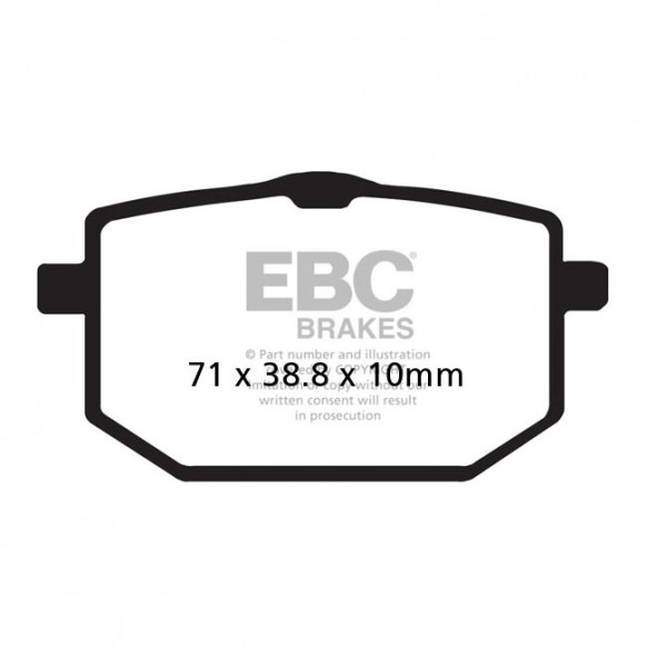 EBC Organic brake pads