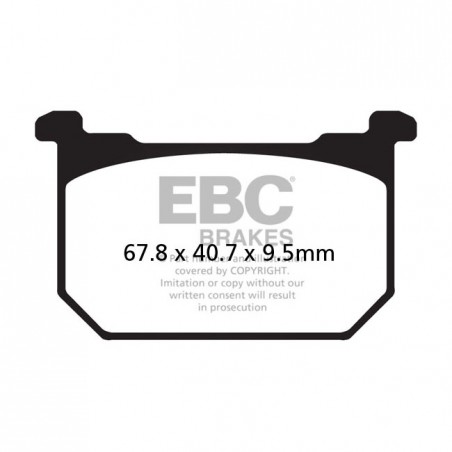 EBC Organic brake pads