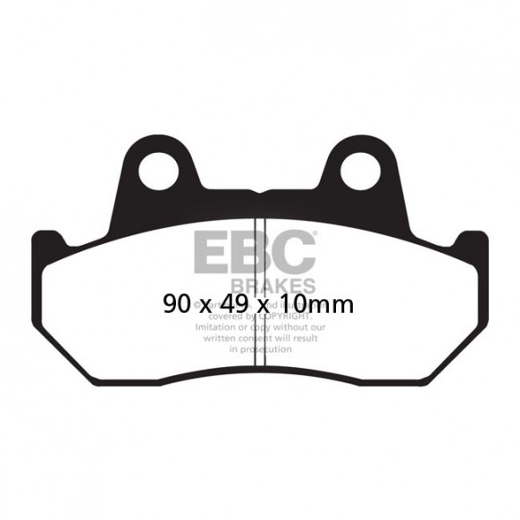 EBC V-pad Semi Sintered brake pads