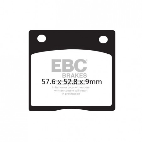 EBC Organic brake pads
