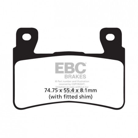 EBC Double-H Sintered brake pads