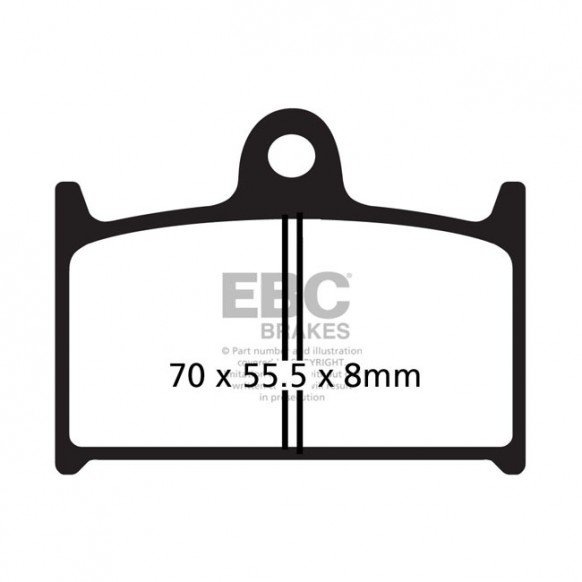 EBC Organic brake pads