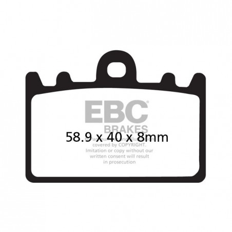 EBC Double-H Sintered brake pads