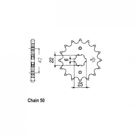 JT Front Sprocket 278.15