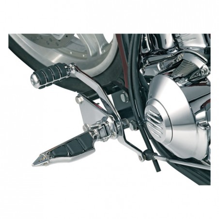 Kuryakyn round shift peg covers chrome