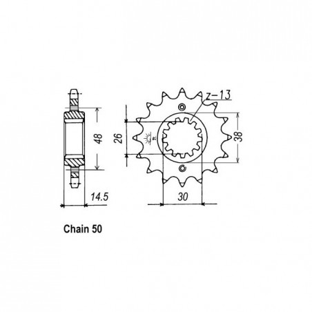 JT Front Sprocket 339.16
