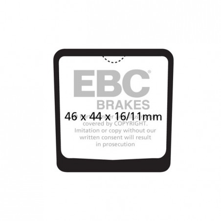 EBC Organic brake pads