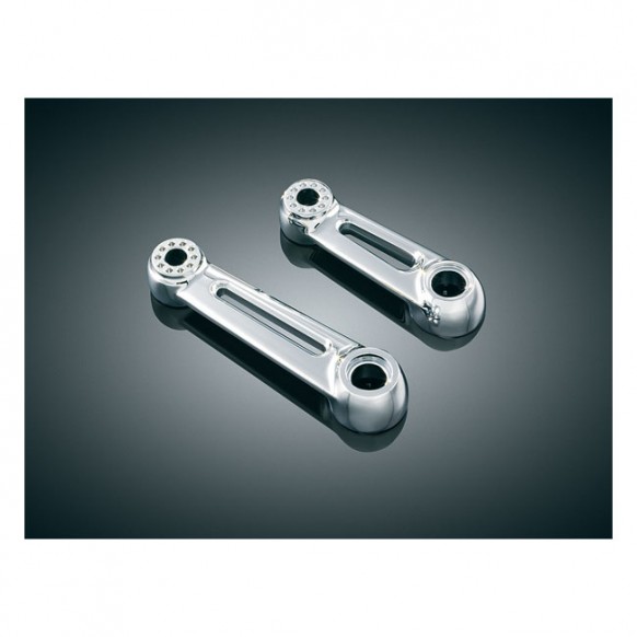 Kuryakyn Short Ergo arm, 4-1/2" chrome