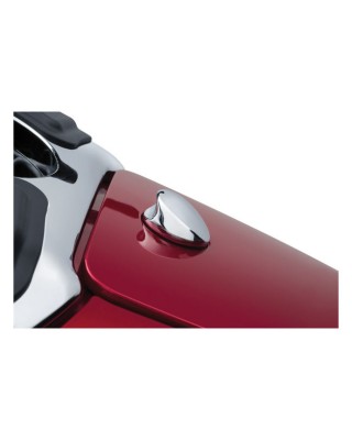 Kuryakyn Quick Release fuel door knob chrome